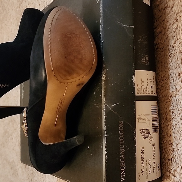 Vince camuto black suede boot - Picture 3 of 6